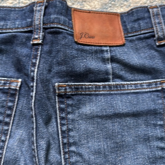 J CREW Womens Size 27 RAYNER Wide Leg High Rise Cropped Medium Wash Denim Jeans - Picture 6 of 6